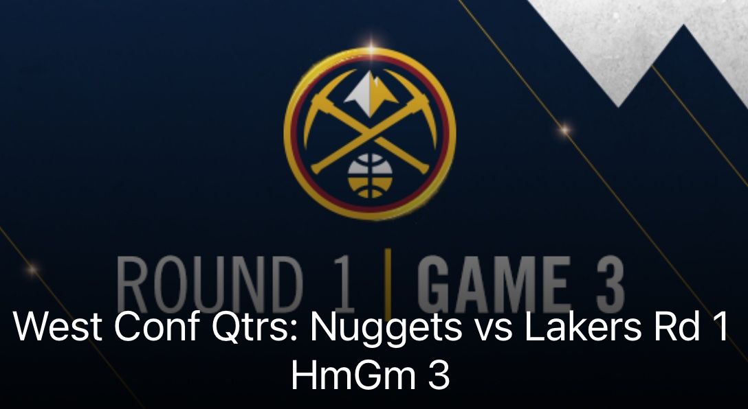 NUGGETS GAME TONIGHT