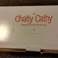 Chatty Cathy Porcelain Doll Perfect In Box Never Been Out 150