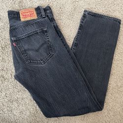 Men’s Levi Black Jeans 