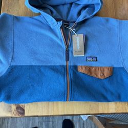 Brand New Blue Patagonia Fleece Jacket
