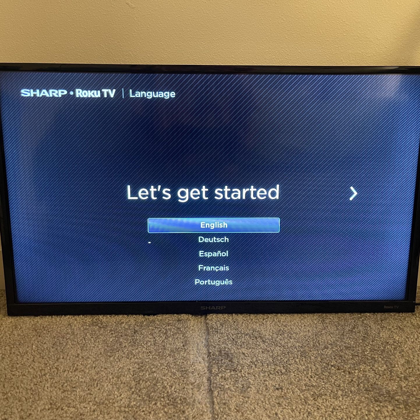 32” SHARP ROKU TV