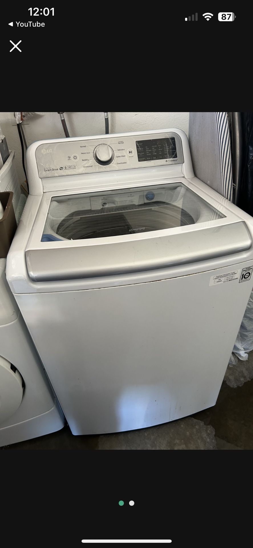 Washer And dryer