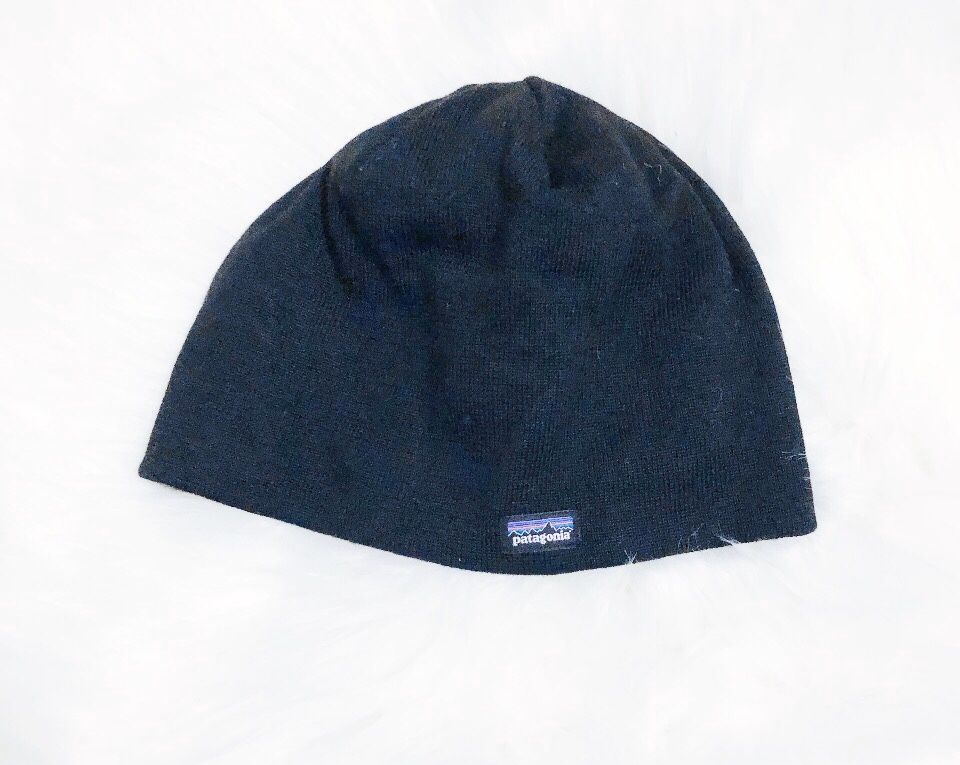 Patagonia Black Beanie