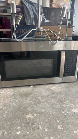 GE Over-the-Range Microwave Stainless Steel