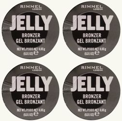 5 Pieces Of Rimmel Jelly Bronzer, Paradise shade 001, 0.4 FI Oz