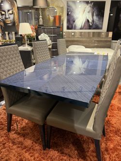 OCEANUM Dining Table Set - Imported from Italy