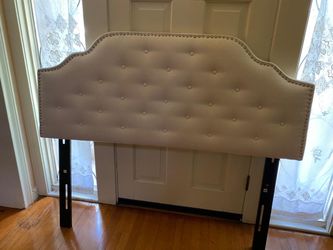 Queen Bed Headboard / Neutral Color / New 
