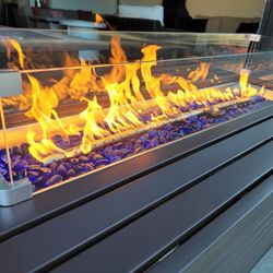 New Outdoor Patio Furniture Fire Pit Heater Propane  Bbq