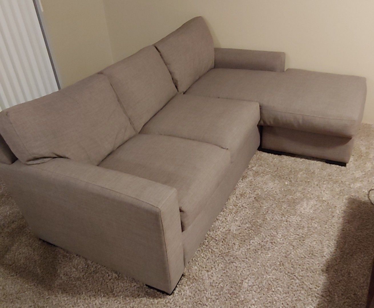 Down Feather Sectional Couch