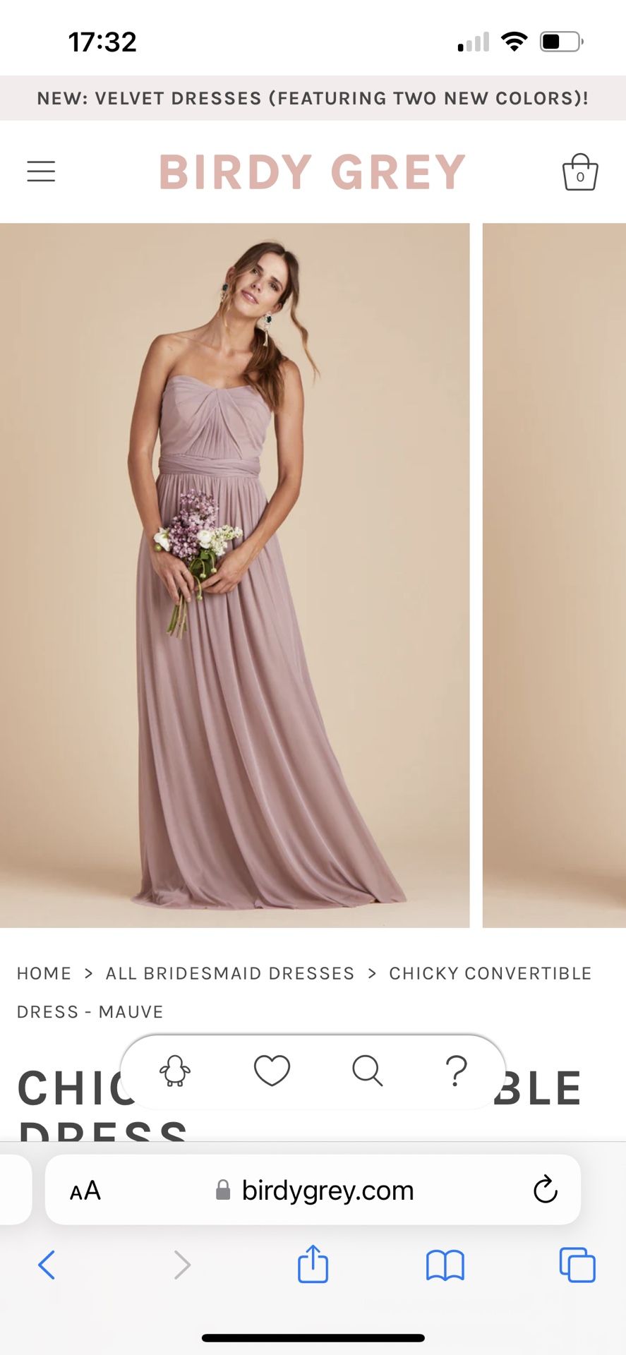 sachin and babi light blue dress Mauve Bridesmaid Dresses