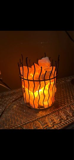 Rock lamp