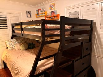 Twin Bunkbed With Drawers