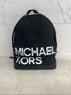 Michael Kors LG Sport Backpack Handbag MK Black Backpack (PO1019429) -Very Good Condition
