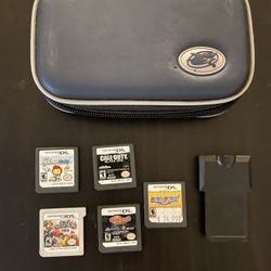 DS Games & Carrying Case