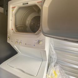 GE Stackable washer Dryer And Frigidaire Gallery Counter Depth 