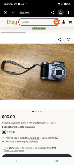 Kodak easy share z700 4.0megapixels