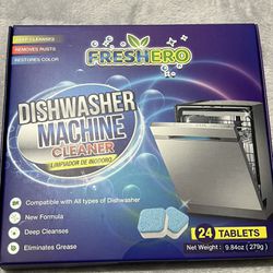 Dishwasher cleaner and deodorizer
