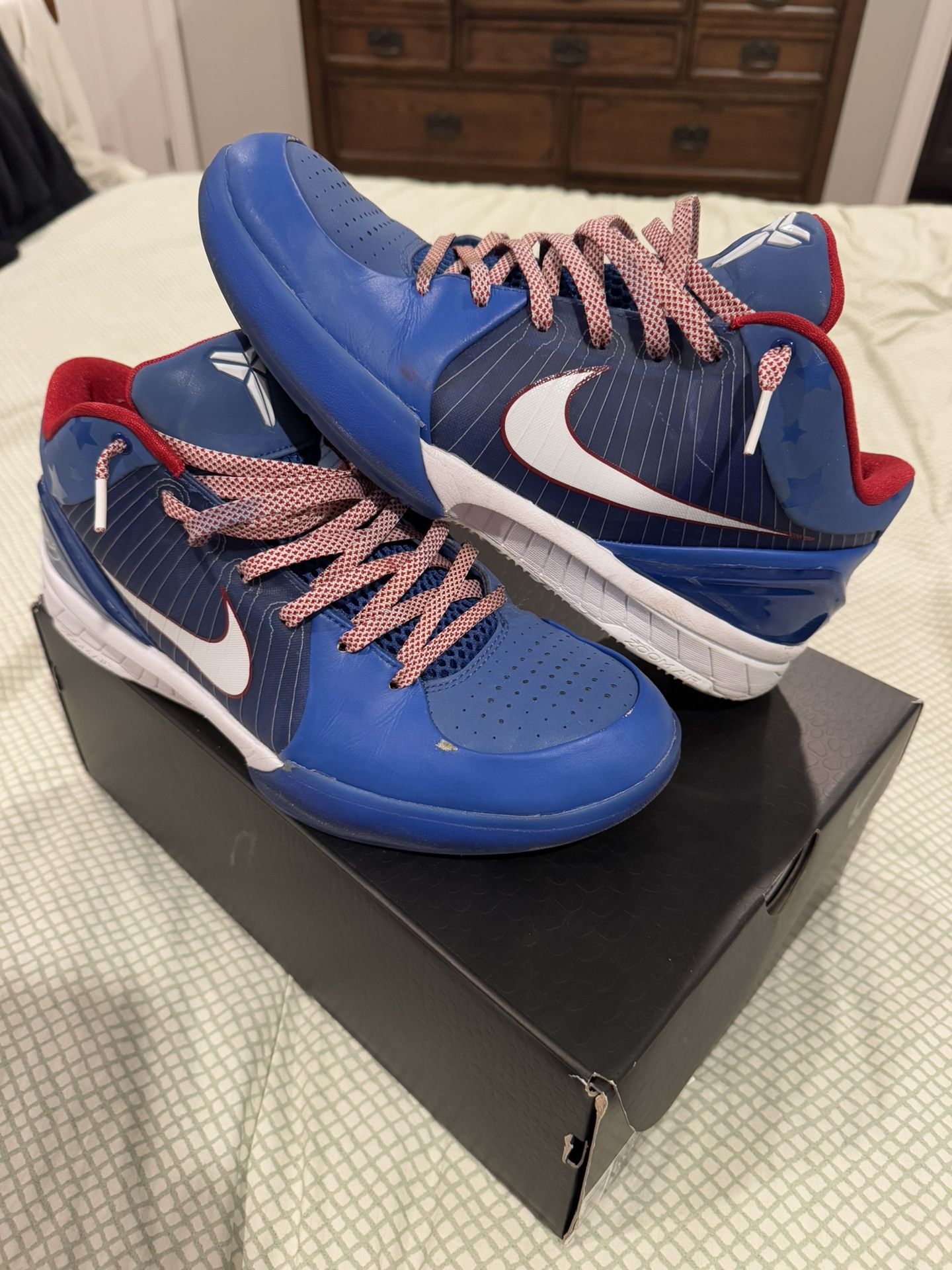Nike Kobe 4 IV Protro Philadelphia Philly Men’s Sz 10.5