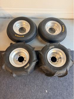 Yamaha Raptor 660 700 YFZ 450 Quad Paddle Tires and Wheels