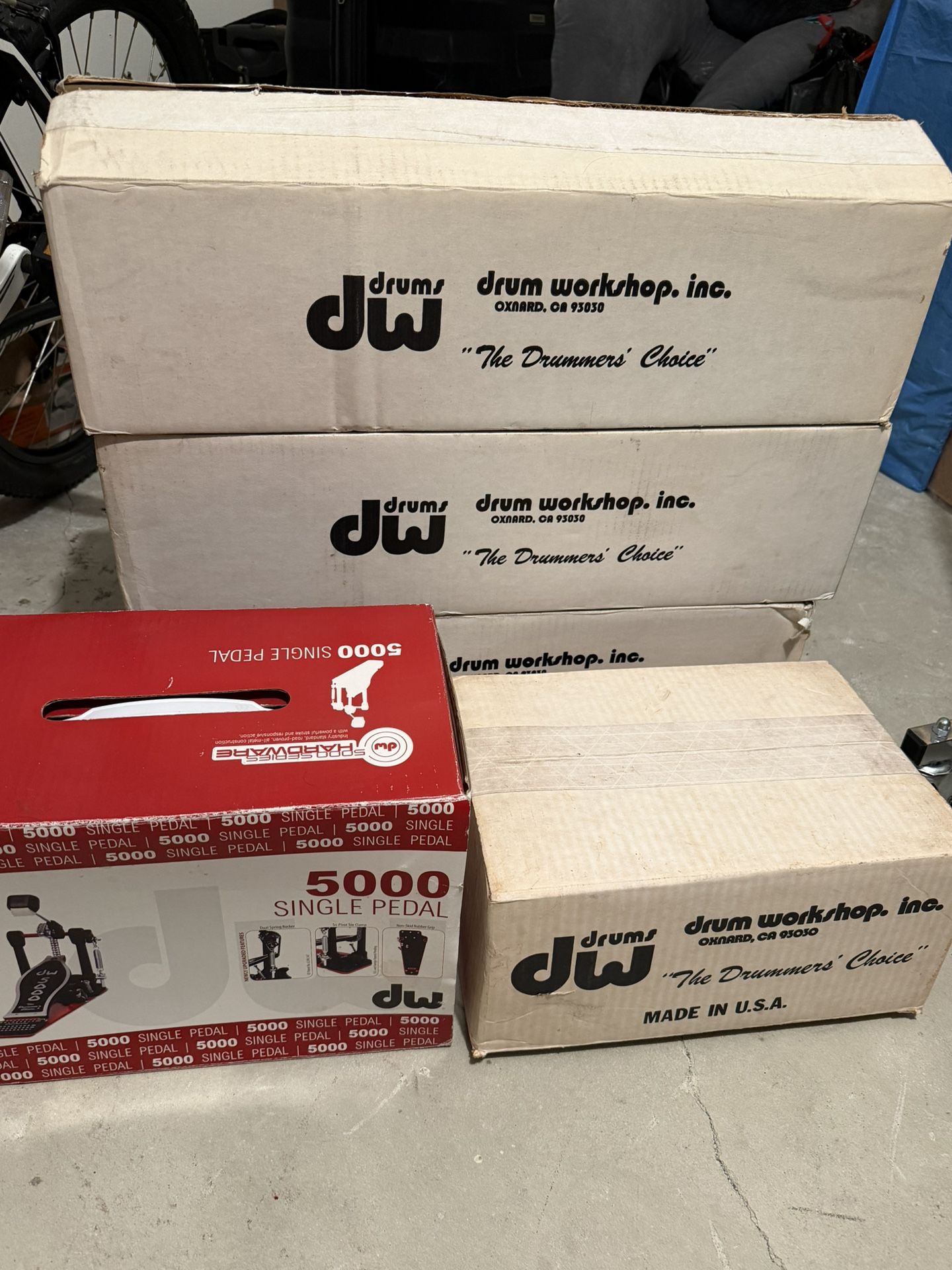 DW5000 DW9000 NOS New Box Made In USA Drum Workshop Original Drum Hardware