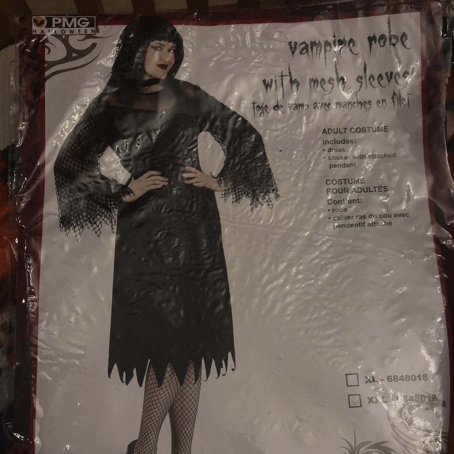 Vampire Robe Dress XXL
