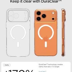 New Spigen iPhone 17 Pro Max Clear MagSafe Case
