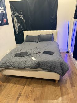 Queen Mattress and Frame