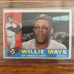 1960 Topps #200 Willie Mays Card