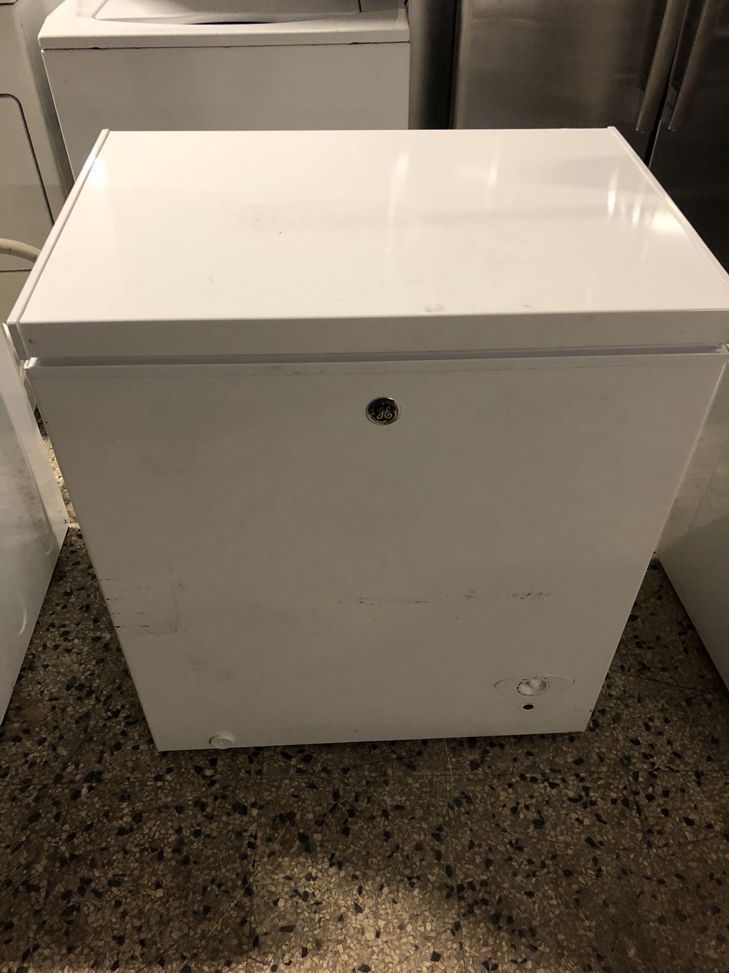 GE CHEST FREEZER 5.0 cubic with warranty