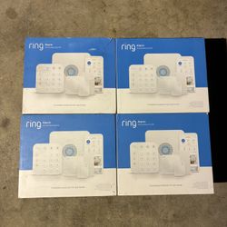 Ring - Alarm Security Kit 5-Piece - White