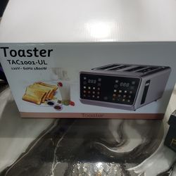 Touch screen digital toaster