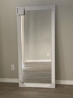 Brand New White 24” x 58” Full Length Mirror