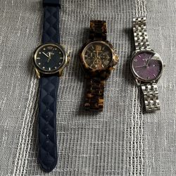 Michael Kors, Juicy, Nixon