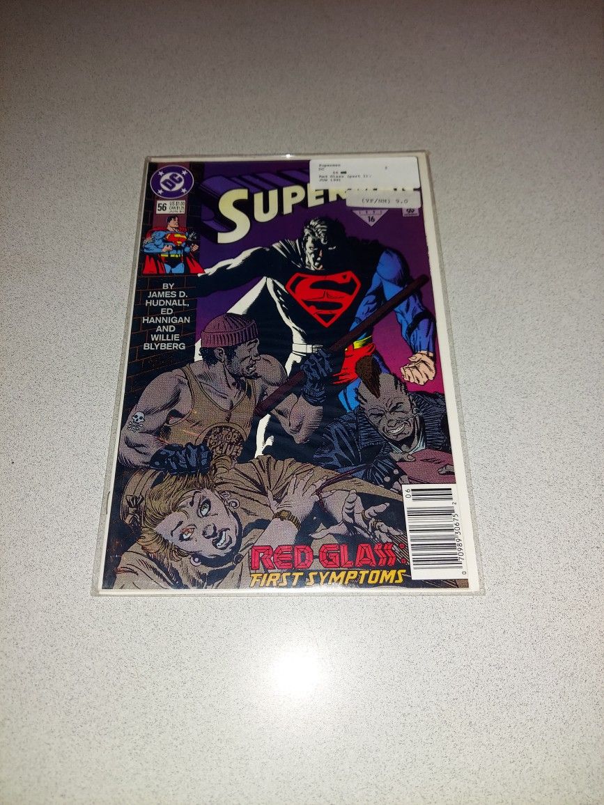 1991 SUPERMAN #56 COMIC BAGGED AND BOARDED