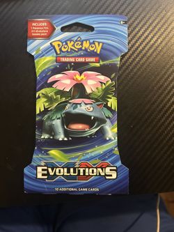 XY Evolution Sleeved Booster Pack 