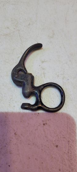 Vintage railroad finger ticket punch