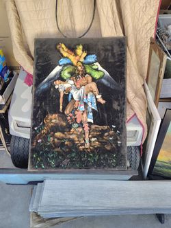 Painting On Felt Canvas