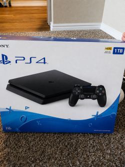 Sony PS4 Slim 1TB Jet Black Console