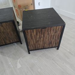 Wooden End Tables
