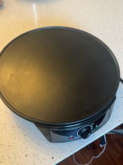 Chefman Electric Crepe Maker – Nonstick Cooking Surface
