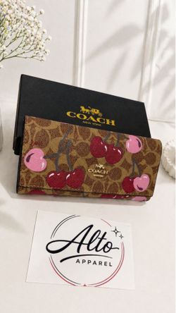 Coach Cherry Wallet
