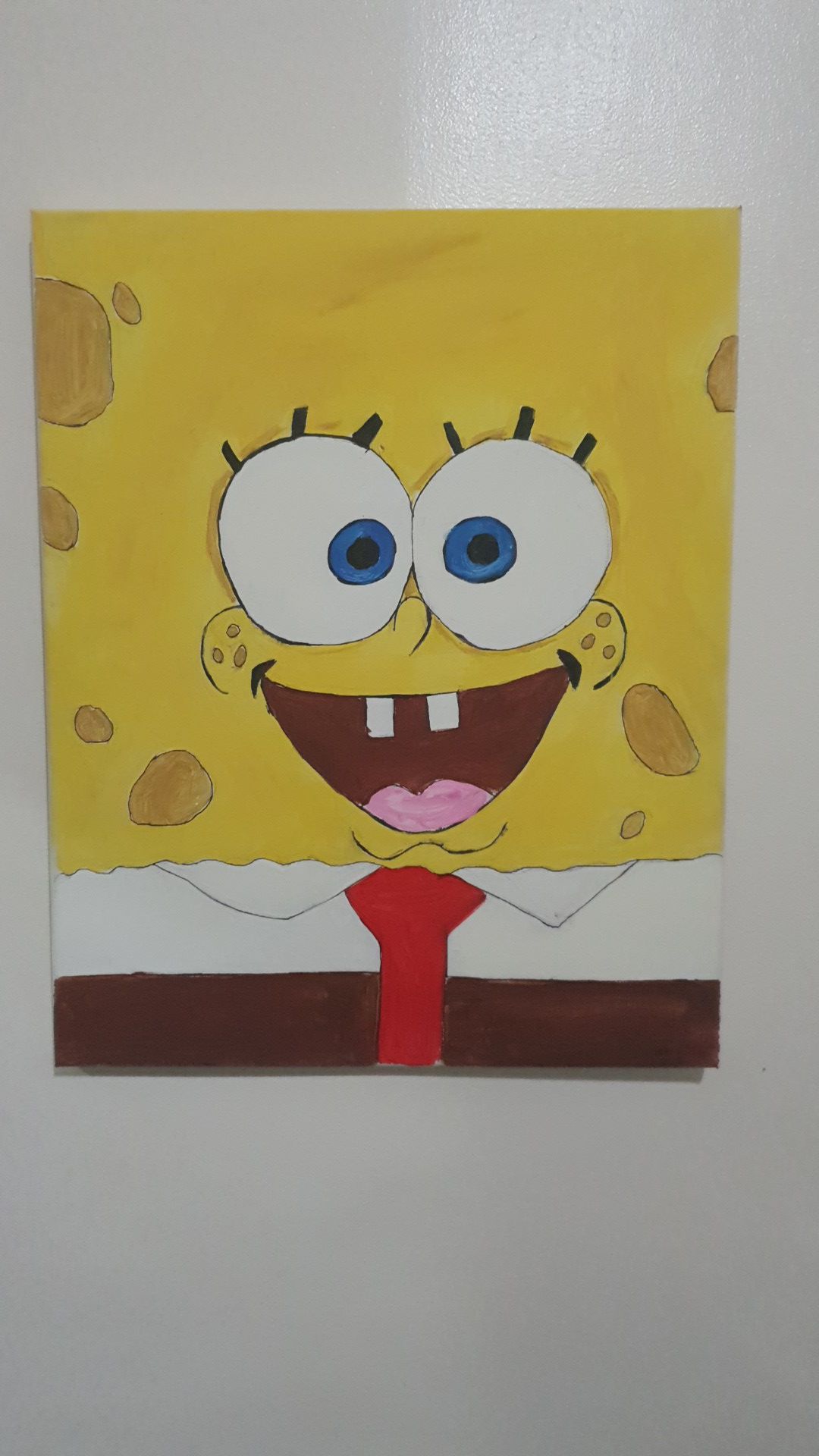 Spongebob painting