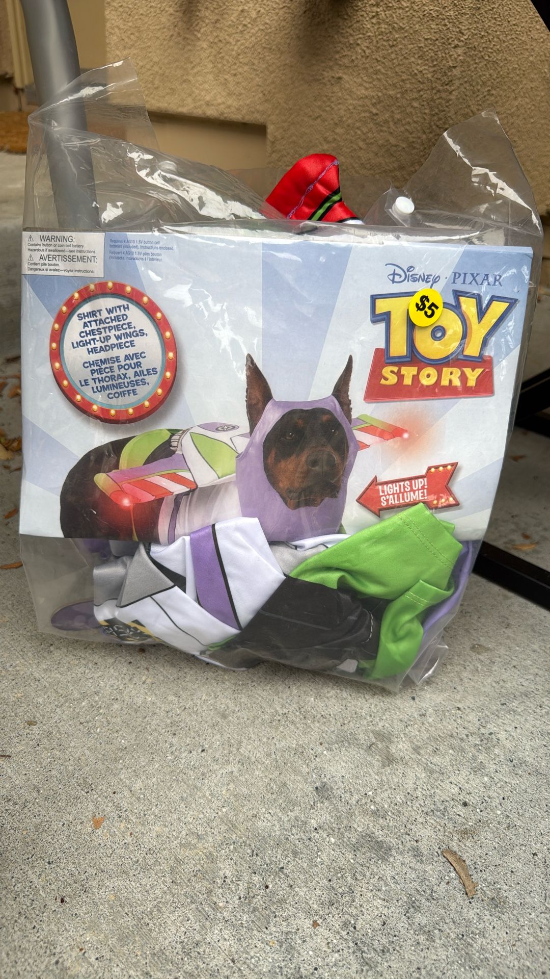 Buzz Lightyear Dog Costume