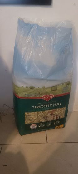 Timothy Hay 96 oz nearly full