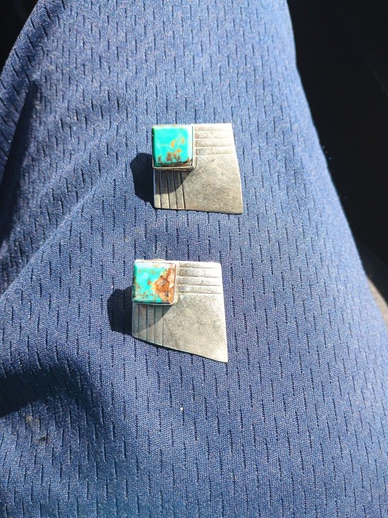 Vintage Navajo Hand Made Earrings
