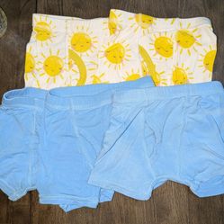 little sleepies soft bamboo underwear xxs 2/3 