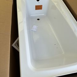 Kohler Irvine 60" x 32" Alcove Bath with Left Hand Drain