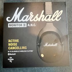 Unopened Marshall Monitor II Headphones