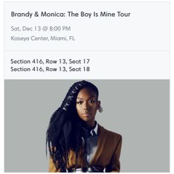 Brand & Monica (Boy Is Mine Tour) 