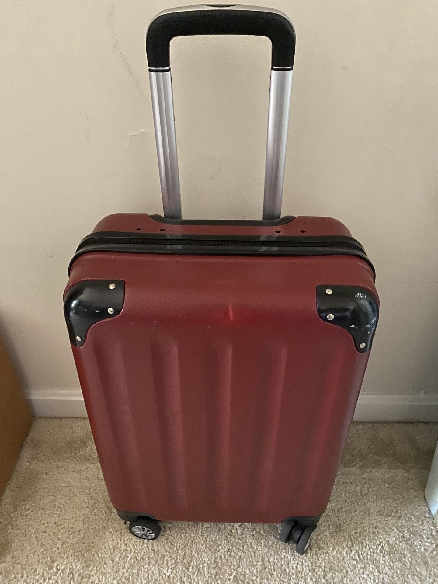 Red Hard Shell Suitcase